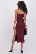 Vestido bodycon liso