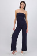 Pantalón fluido brillos