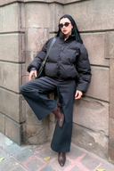 Chamarra puffer corta